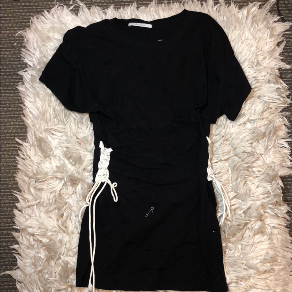 Black T-shirt Dress